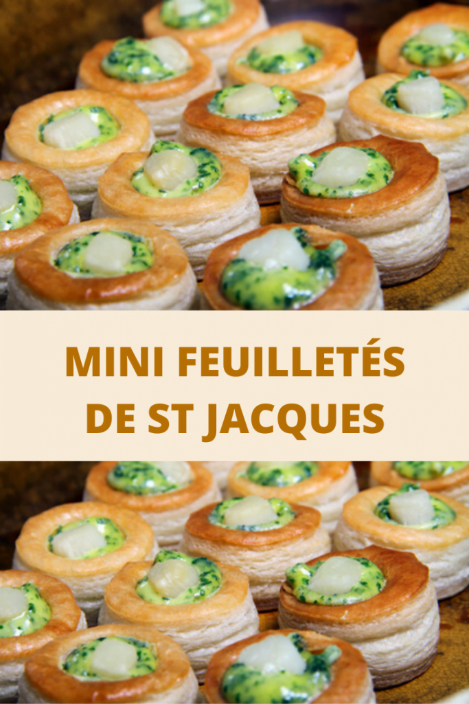 MINI aux FEUILLETÉS DE Saint JACQUES